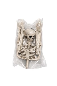 Halloween Cadılar Bayramı 90 Cm Asılabilir İskelet Dekor Süsü – Hareketli Kuru Kafa İskelet