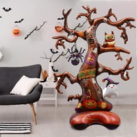 Halloween Cadılar Bayramı Ağaç Ayaklı Büyük Boy Folyo Balon 132x90x46 cm