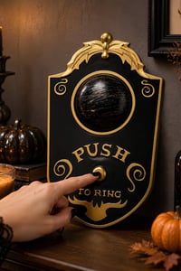 Halloween Cadılar Bayramı Işıklı ve Sesli Gözlü Kapı Zili