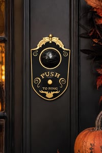 Halloween Cadılar Bayramı Işıklı ve Sesli Gözlü Kapı Zili