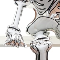 Halloween Cadılar Bayramı İskelet Büyük Boy Folyo Balon 158x86 cm
