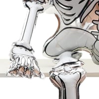Halloween Cadılar Bayramı İskelet Büyük Boy Folyo Balon 158x86 cm