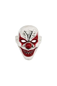 Halloween Cadılar Bayramı Kırmızı Gözlü Palyaço Maske 
