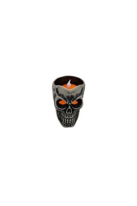 Halloween Cadılar Bayramı Kurukafa Mumluk – Kafatası Figürlü Dekoratif Mumluk