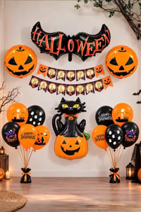 Halloween Cadılar Bayramı Temalı Halloween Parti Konsept Set 1 