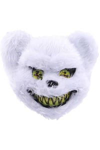 Halloween Cadılar Bayramı Tüylü Beyaz Bear Halloween Maske 