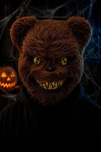 Halloween Cadılar Bayramı Tüylü Kahverengi Bear Halloween Maske 