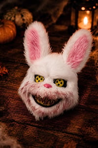 Halloween Cadılar Bayramı Tüylü Tavşan Halloween Maske 