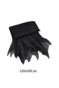 Halloween Siyah Tül Örtü 120 x 200 cm – Cadılar Bayramı Masa, Pencere ve Dekor Süsü