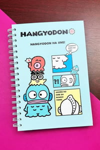 Hangyodon Tasarımlı Spiralli Sticker'lı Tarihsiz Konuşan Ajanda Haftalık Planlayıcı