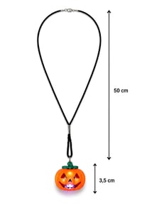 Işıklı Kabak Kolye Halloween Cadılar Bayramı Parti Malzemesi