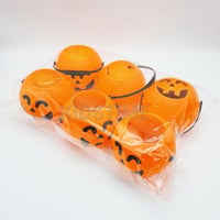 Kabak Kova 6 li Halloween Cadılar Bayramı Parti Malzemesi