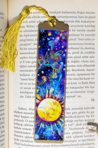 Kitap Kılıfı Ve Metal Ayraç- Kozmik Güneş