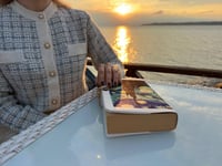 Kitap Kılıfı Ve Metal Ayraç- Yıldızlı Gece