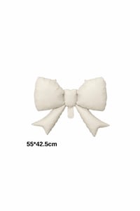 Krem Kurdele Fiyonk Folyo Balon 55x42.5 cm