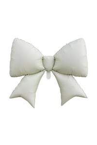 Krem Kurdele Fiyonk Folyo Balon 98x75 cm