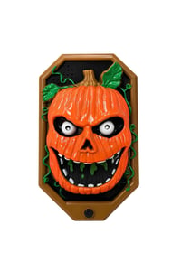 Kurukafa Kapı Süsü Işıklı Sesli Hareketli Örümcek Halloween Cadılar Bayramı Dekoru