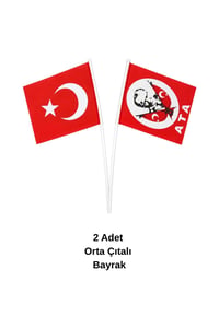 Milli Bayramlar Ay Yıldız Atatürk Süsleme Seti – Flama, Balon, Bayrak, Sticker ve Maske Seti