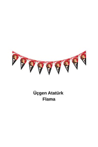 Milli Bayramlar Ay Yıldız Atatürk Süsleme Seti – Flama, Balon, Bayrak, Sticker ve Maske Seti