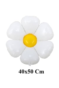 Papatya Folyo Balon 40-50 cm Parti Kutlama Seti