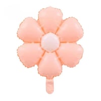 Papatya Folyo Balon 77x66 cm Makaron Somon Parti Kutlama Seti