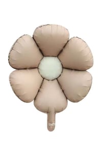 Retro Papatya Pastel Folyo Balon Karamel 60 Cm
