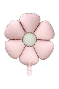 Retro Papatya Pastel Folyo Balon Pembe 60 Cm