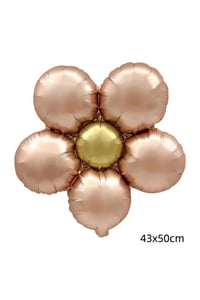 Rose Gold Papatya Folyo Balon 43x50 Cm