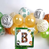 Safari Balon Zinciri Seti Konsept 11