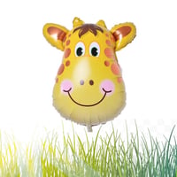 Safari Kafa Zürafa Folyo Balon 55 cm - 22 inç