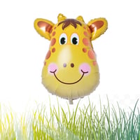 Safari Kafa Zürafa Folyo Balon 55 cm - 22 inç