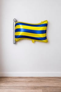 Sarı Lacivert Bayrak Folyo Balon 50x71 cm – Parti & Kutlama Balonu