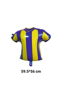 Sarı Lacivert  Forma Folyo Balon – 59.5x56 cm