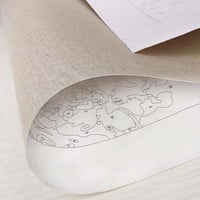 Tarot Falı Kanvas Bez Çerçevesiz Sayılarla Boyama Hobi Seti 40x50 cm