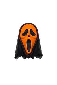 Turuncu Çığlık Korku Maskesi – Halloween Cadılar Bayramı Kostüm Yüz Maskesi