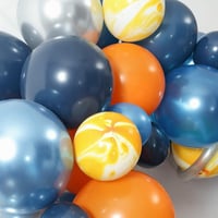 Uzay Temalı Balon Zinciri Seti Konsept 12