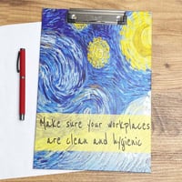 Van Gogh Tasarımlı Sekreterlik