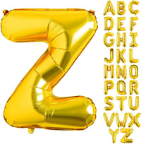 Z Harf Gold Folyo Balon16 İnç 36 cm