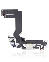 Apple iPhone 13 Mini Uyumlu Şarj Soketli Mikrofon Filmi Flex Beyaz