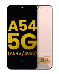 Samsung Galaxy A54 5g A546 Uyumlu Lcd Ekran Dokunmatik Siyah Çıtasız Servis