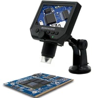1-600X 3.6Mp Dijital Mikroskop 4.3İnch Hd Lcd Gostergeli