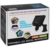 1-600X 3.6Mp Dijital Mikroskop 4.3İnch Hd Lcd Gostergeli