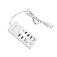 10 Port USB Girişli 50W Telefon Tablet Akıllı Hızlı Şarj İstasyonu