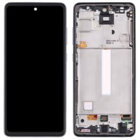 Samsung Galaxy A52 A525 Uyumlu Lcd Ekran Dokunmatik Mavi Oled Çıtalı