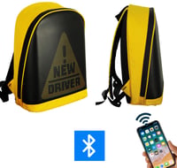 Funky BAG Led Ekranlı Akıllı Sırt Çantası Sarı