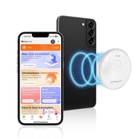 Wearfit AI Akıllı Asistan ve Çeviri Cihazı Siyah