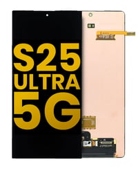 Samsung Galaxy S25 Ultra 5g S938 Uyumlu Lcd Ekran Dokunmatik Siyah Servis Çıtasız