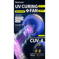 Mechanic CUV-4 2'si 1 Arada UV Kürleme ve Duman Tahliye Fanı