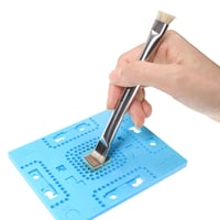 2UUL CL11 Çift Başlıklı PCB Anakart Temizlik İçin Kıl Fırça