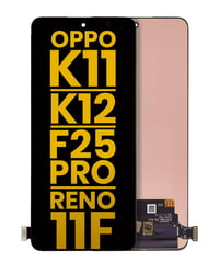 Oppo Reno 11F 5g Uyumlu Lcd Ekran Dokunmatik Siyah Çıtasız